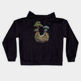 Trees and dreams Kids Hoodie